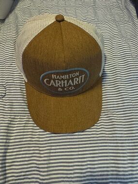 Carhartt Brown and Black Trucker Cap